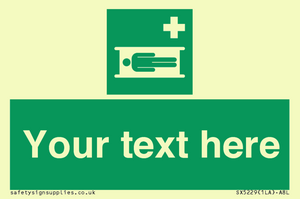 Custom Stretcher Sign